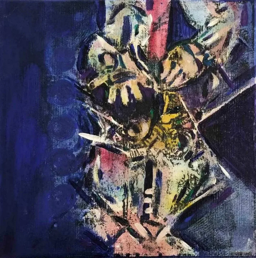 AYSUN ÇÖLBAYIR DİNİZ — “isimsiz”, 2017 "isimsiz" eseri AYSUN ÇÖLBAYIR DİNİZ tarafından 2017 yılında 25x25 cm ölçülerinde Tuval üzeri yağlı boya tekniği ile yapılmıştır.