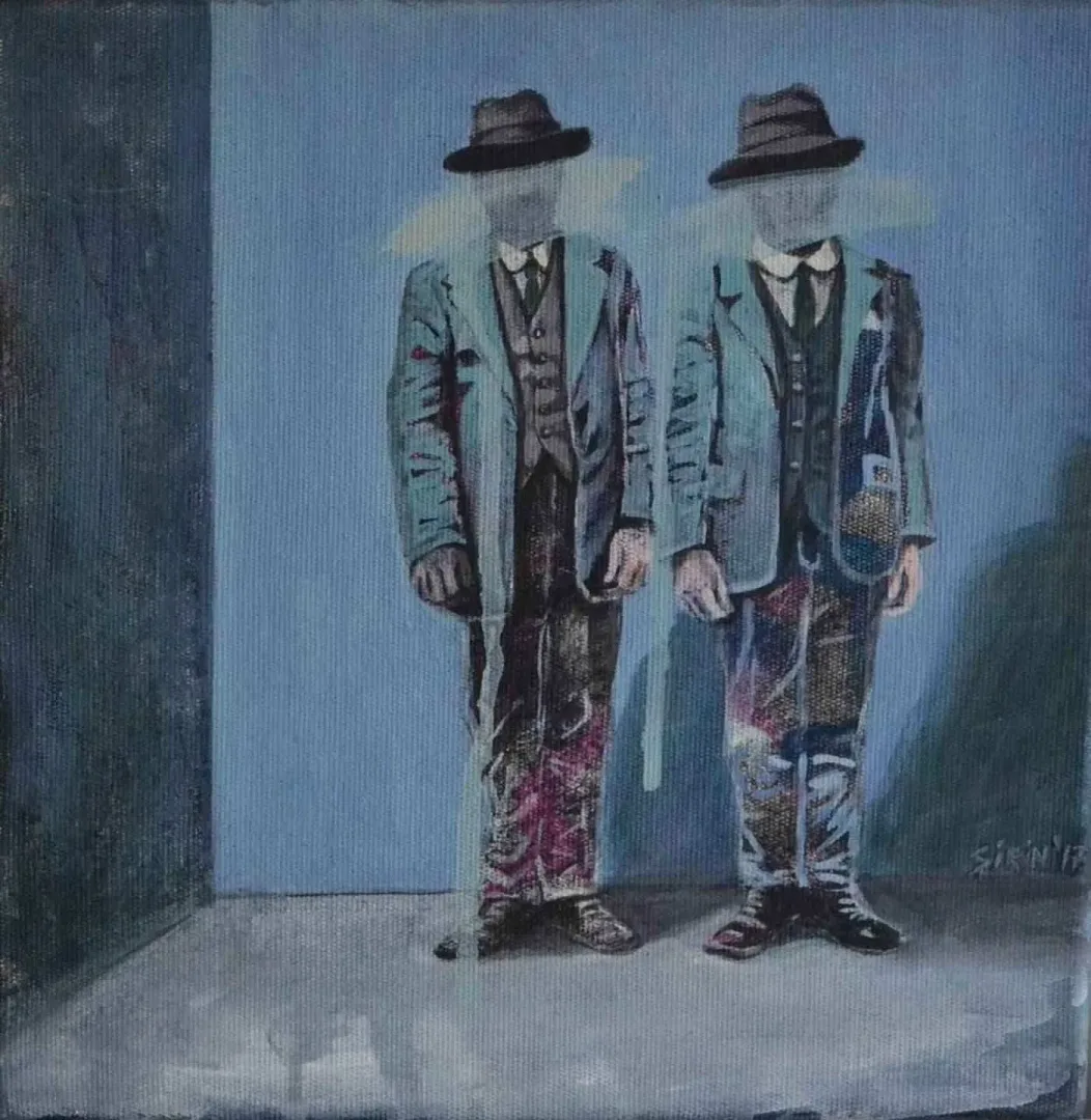 ŞİRİN YILMAZ — “bazen”, 2017 "bazen" eseri ŞİRİN YILMAZ tarafından 2017 yılında 25x25 cm ölçülerinde Tuval üzeri akrilik boya tekniği ile yapılmıştır.