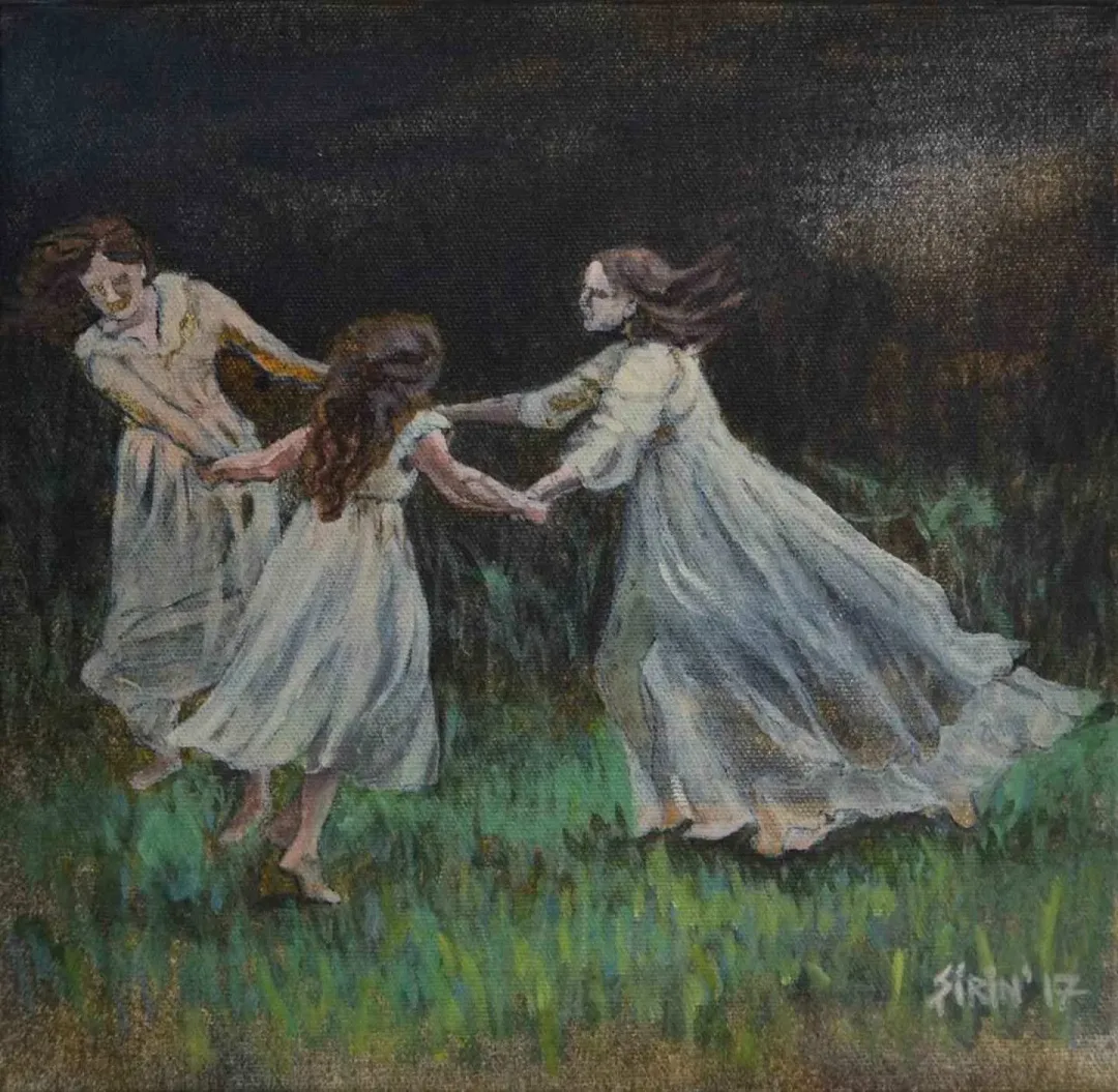 ŞİRİN YILMAZ — “durma düşeriz”, 2017 "durma düşeriz" eseri ŞİRİN YILMAZ tarafından 2017 yılında 25x25 cm ölçülerinde Tuval üzeri akrilik boya tekniği ile yapılmıştır.