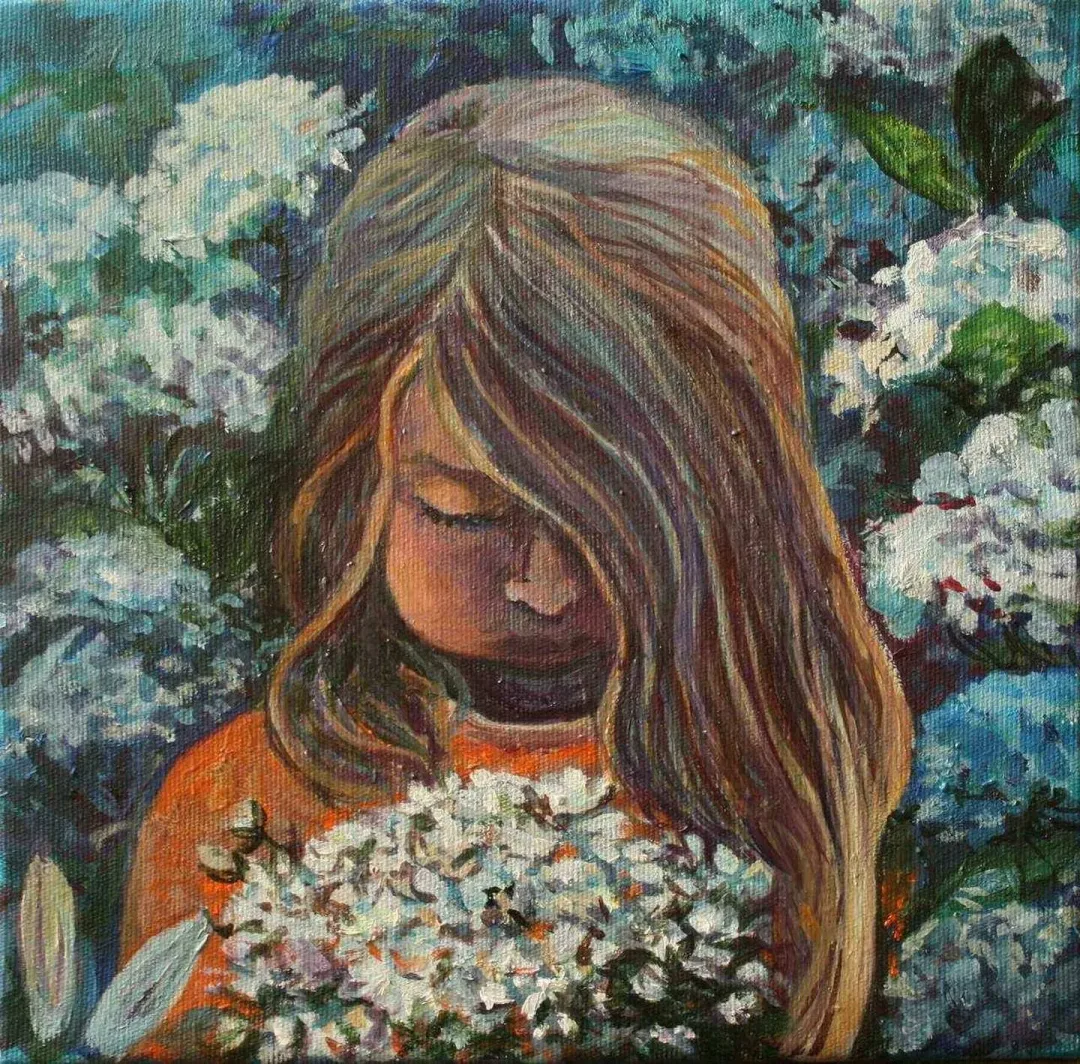 NİL KÖKEN — “isimsiz”, 2017 "isimsiz" eseri NİL KÖKEN tarafından 2017 yılında 25x25 cm ölçülerinde Tuval üzeri yağlı boya tekniği ile yapılmıştır.