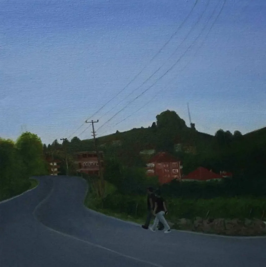 MEDİNE ÖZEN — “isimsiz”, 2017 "isimsiz" eseri MEDİNE ÖZEN tarafından 2017 yılında 25x25 cm ölçülerinde Tuval üzeri yağlı boya tekniği ile yapılmıştır.