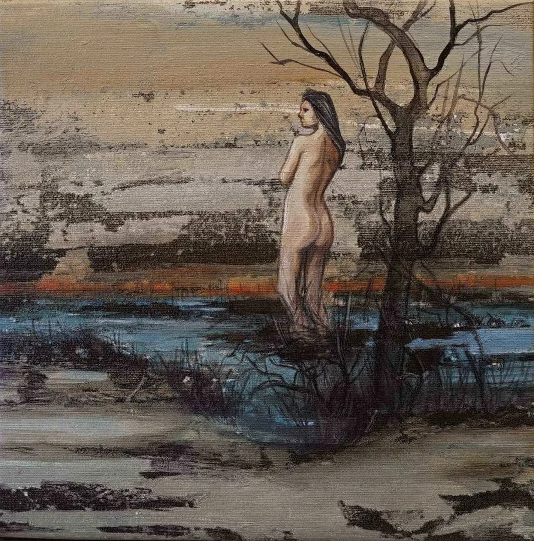 MAHMUT ÖZDEMİR — “isimsiz”, 2017 "isimsiz" eseri MAHMUT ÖZDEMİR tarafından 2017 yılında 25x25 cm ölçülerinde Tuval üzeri akrilik boya tekniği ile yapılmıştır.