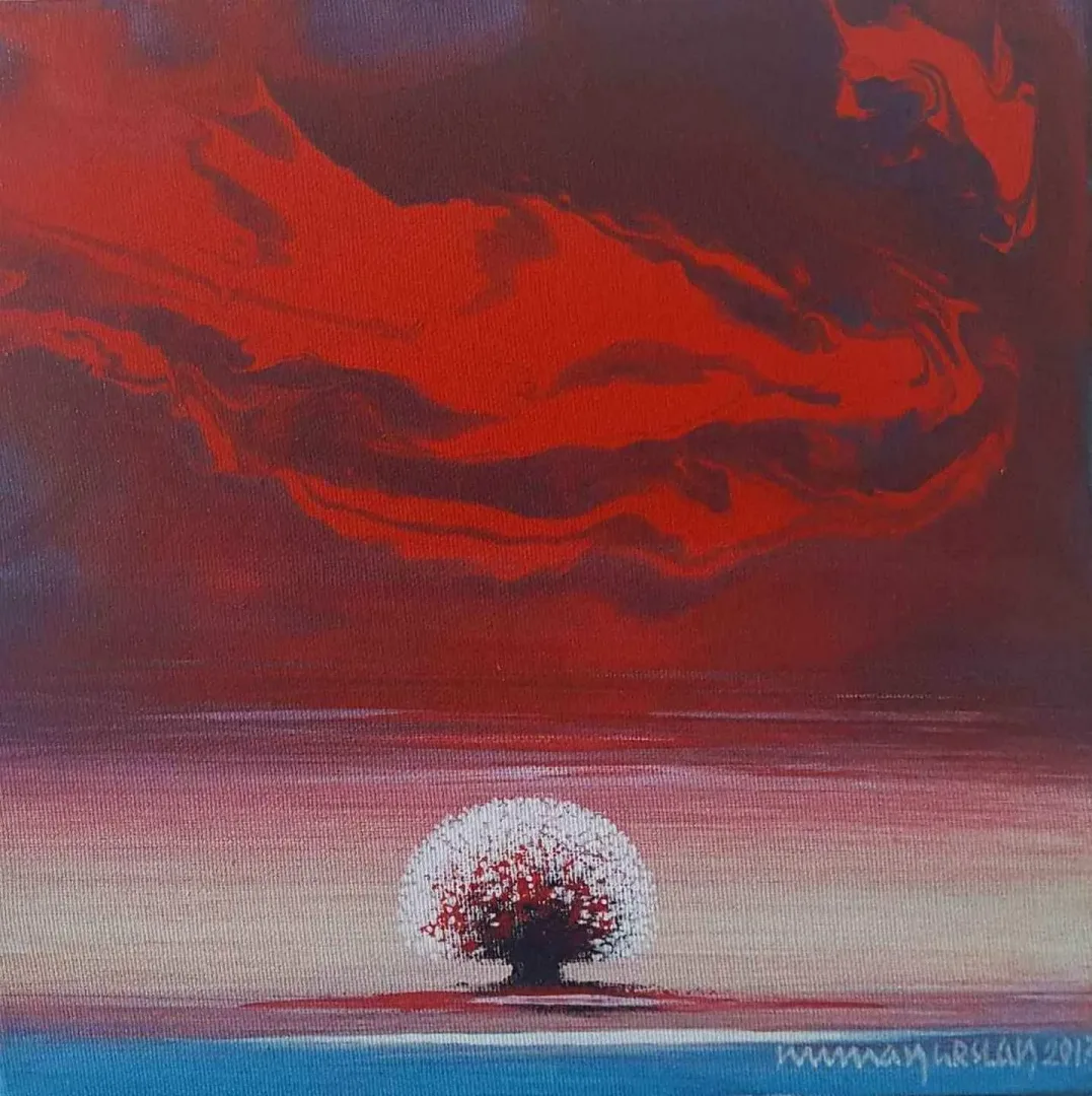NUMAN ARSLAN — “isimsiz”, 2017 "isimsiz" eseri NUMAN ARSLAN tarafından 2017 yılında 25x25 cm ölçülerinde Tuval üzeri yağlı boya tekniği ile yapılmıştır.