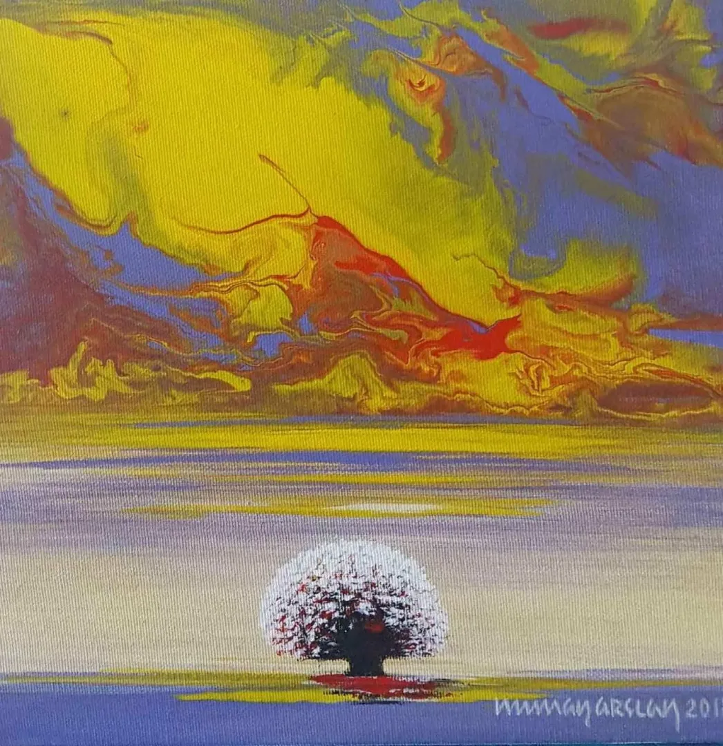 NUMAN ARSLAN — “isimsiz”, 2017 "isimsiz" eseri NUMAN ARSLAN tarafından 2017 yılında 25x25 cm ölçülerinde Tuval üzeri yağlı boya tekniği ile yapılmıştır.