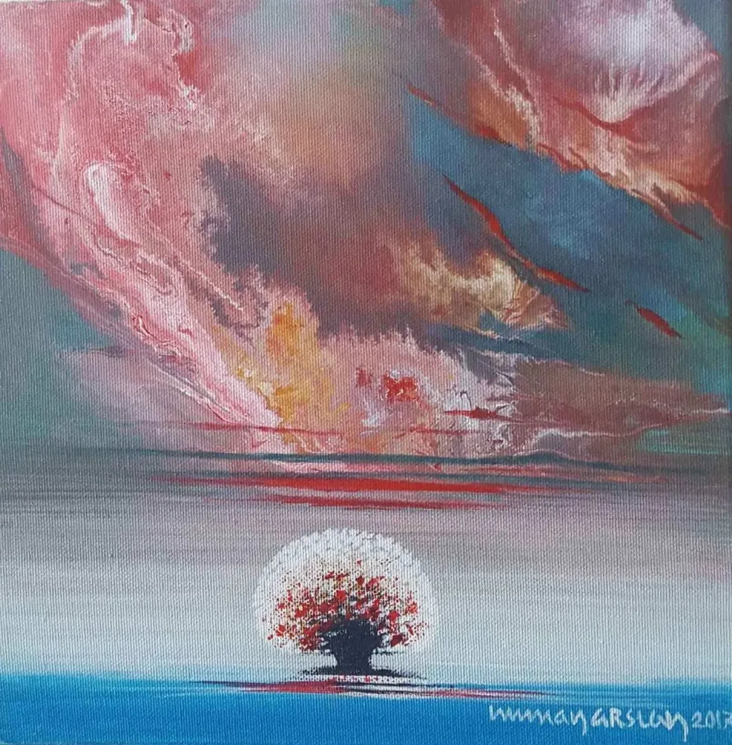 NUMAN ARSLAN — “isimsiz”, 2017 "isimsiz" eseri NUMAN ARSLAN tarafından 2017 yılında 25x25 cm ölçülerinde Tuval üzeri yağlı boya tekniği ile yapılmıştır.