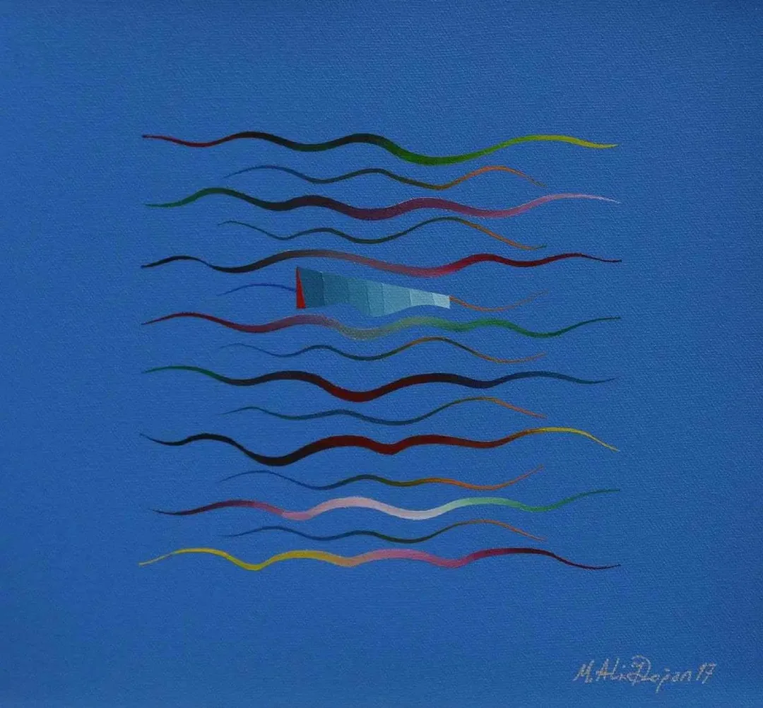 MEHMET ALİ DOĞAN — “isimsiz”, 2017 "isimsiz" eseri MEHMET ALİ DOĞAN tarafından 2017 yılında 25x25 cm ölçülerinde Tuval üzeri akrilik boya tekniği ile yapılmıştır.