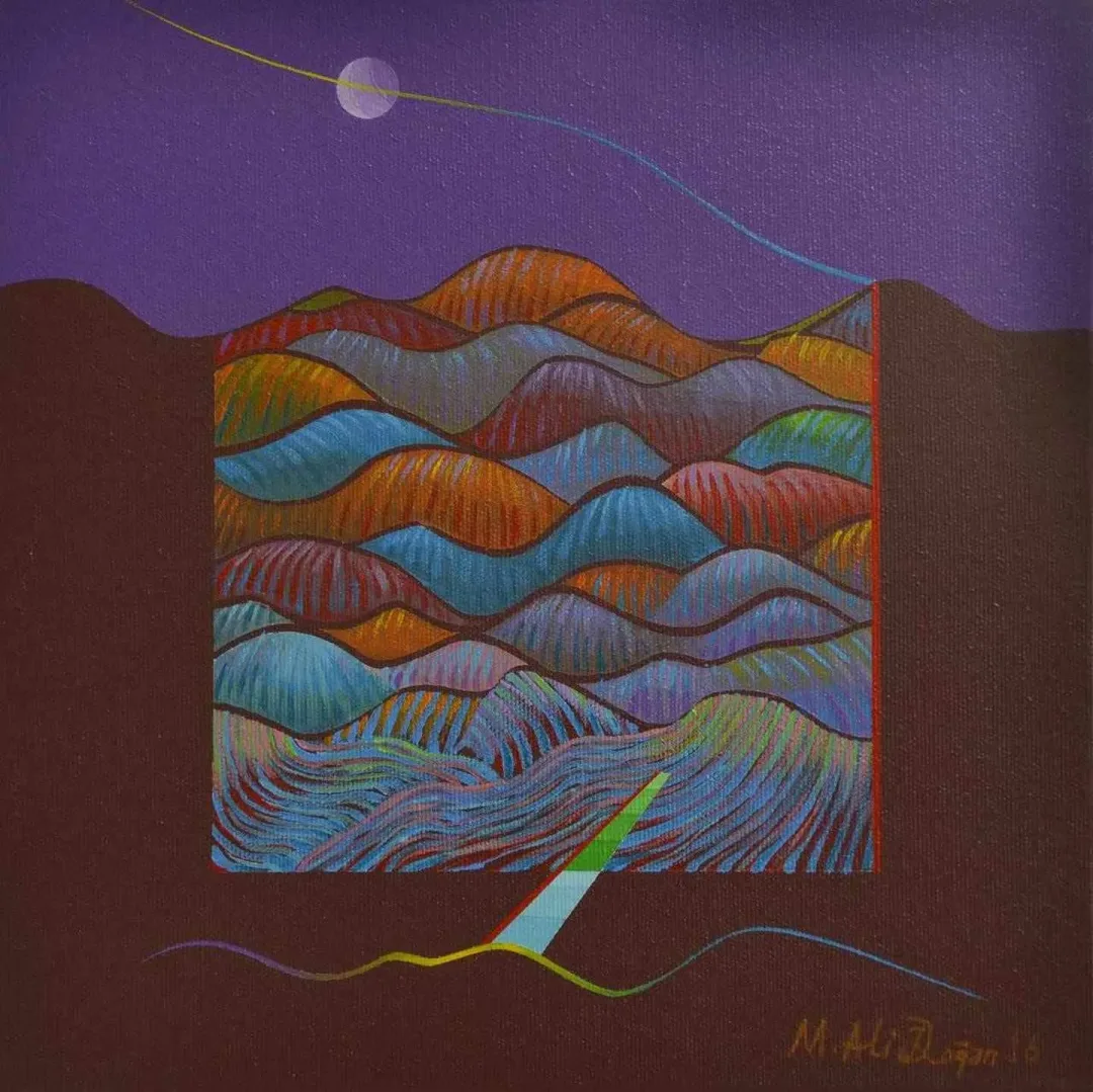 MEHMET ALİ DOĞAN — “isimsiz”, 2017 "isimsiz" eseri MEHMET ALİ DOĞAN tarafından 2017 yılında 25x25 cm ölçülerinde Tuval üzeri akrilik boya tekniği ile yapılmıştır.