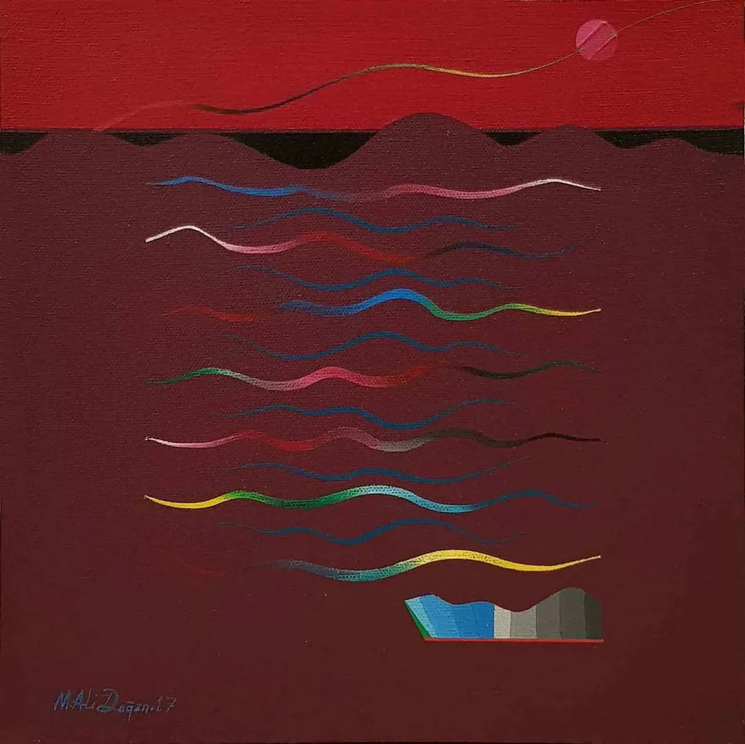 MEHMET ALİ DOĞAN — “isimsiz”, 2017 "isimsiz" eseri MEHMET ALİ DOĞAN tarafından 2017 yılında 25x25 cm ölçülerinde Tuval üzeri akrilik boya tekniği ile yapılmıştır.