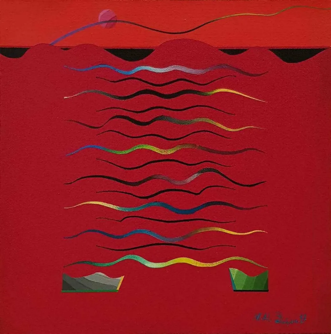 MEHMET ALİ DOĞAN — “isimsiz”, 2017 "isimsiz" eseri MEHMET ALİ DOĞAN tarafından 2017 yılında 25x25 cm ölçülerinde Tuval üzeri akrilik boya tekniği ile yapılmıştır.