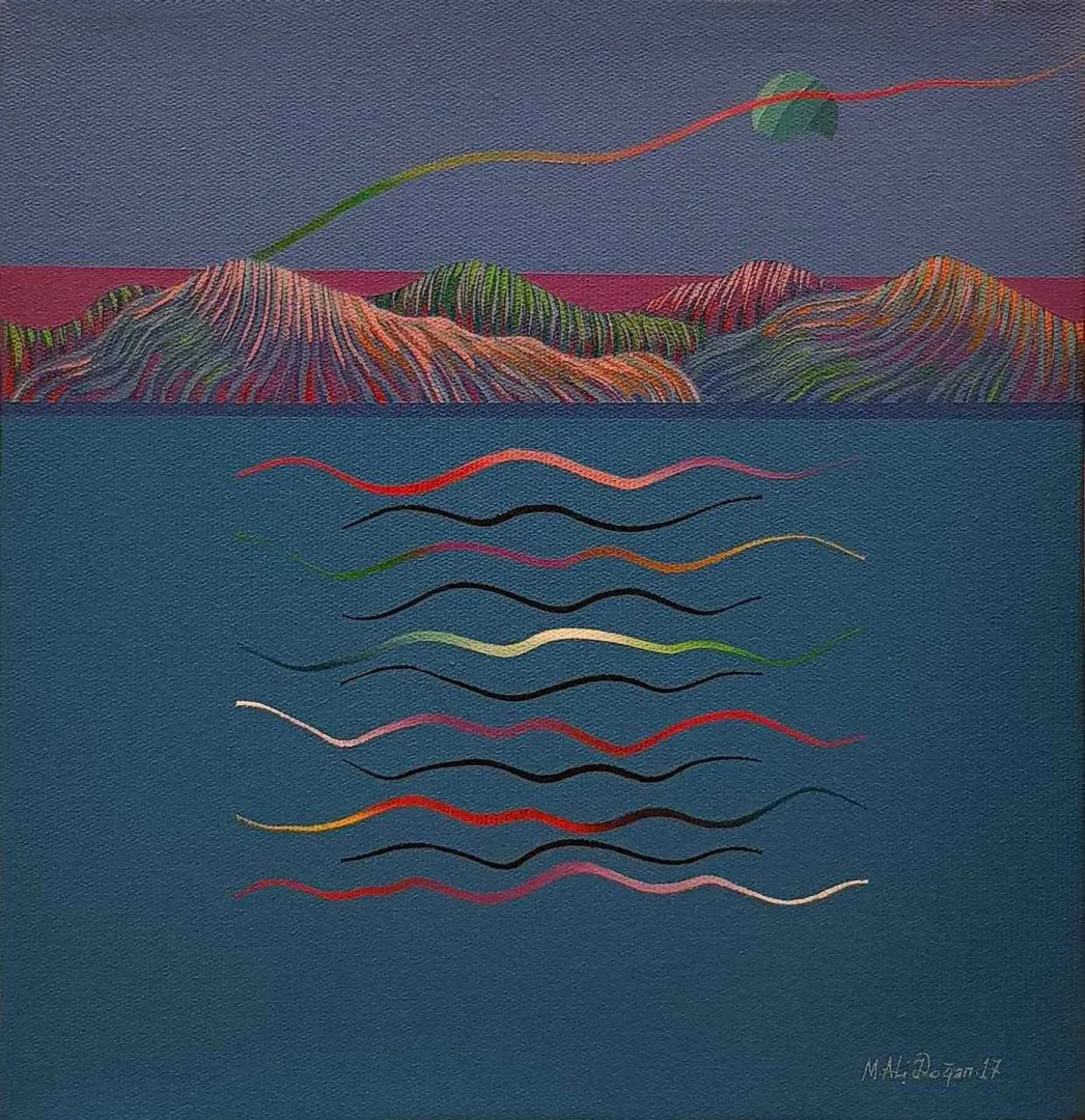 MEHMET ALİ DOĞAN — “isimsiz”, 2017 "isimsiz" eseri MEHMET ALİ DOĞAN tarafından 2017 yılında 25x25 cm ölçülerinde Tuval üzeri akrilik boya tekniği ile yapılmıştır.