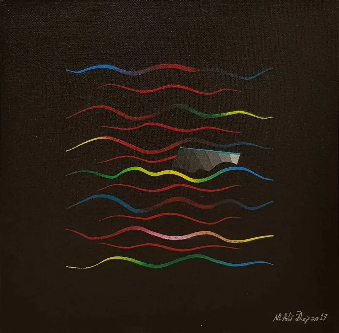 MEHMET ALİ DOĞAN — “isimsiz”, 2017 "isimsiz" eseri MEHMET ALİ DOĞAN tarafından 2017 yılında 25x25 cm ölçülerinde Tuval üzeri akrilik boya tekniği ile yapılmıştır.