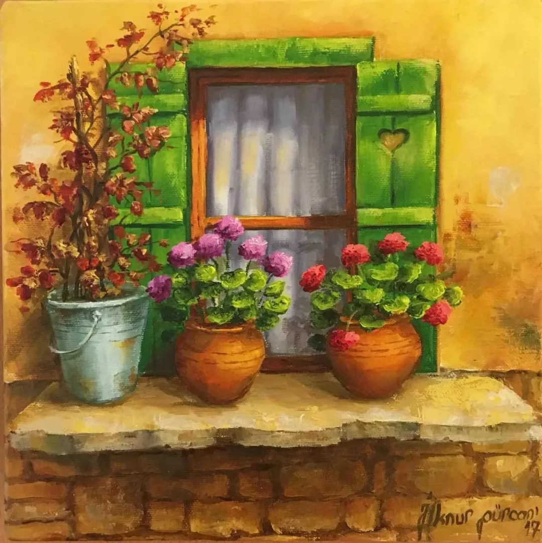 İLKNUR GÜRCAN — “isimsiz”, 2017 "isimsiz" eseri İLKNUR GÜRCAN tarafından 2017 yılında 25x25 cm ölçülerinde Tuval üzeri yağlı boya tekniği ile yapılmıştır.