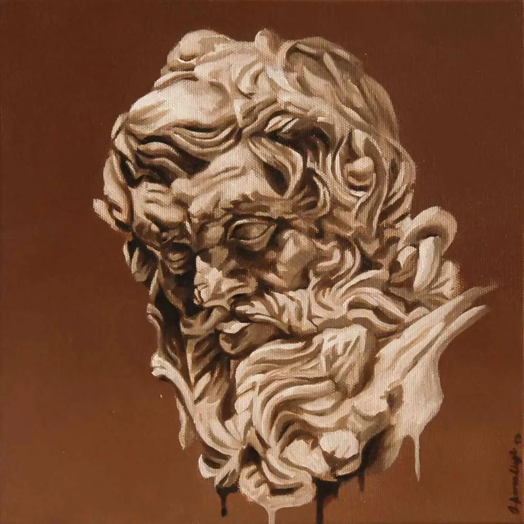 ONUR KARAALİOĞLU — “isimsiz”, 2017 "isimsiz" eseri ONUR KARAALİOĞLU tarafından 2017 yılında 25x25 cm ölçülerinde Tuval üzeri yağlı boya tekniği ile yapılmıştır.