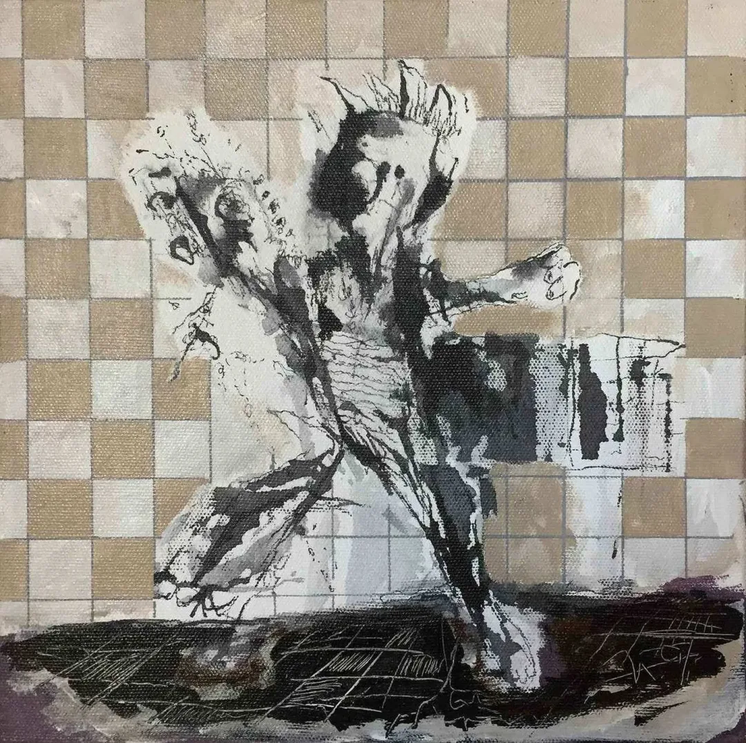 MUHAMMET ALİ ÇAKIR — “Layers”, 2017 "Layers" eseri MUHAMMET ALİ ÇAKIR tarafından 2017 yılında 25x25 cm ölçülerinde Tuval üzeri yağlı boya tekniği ile yapılmıştır.