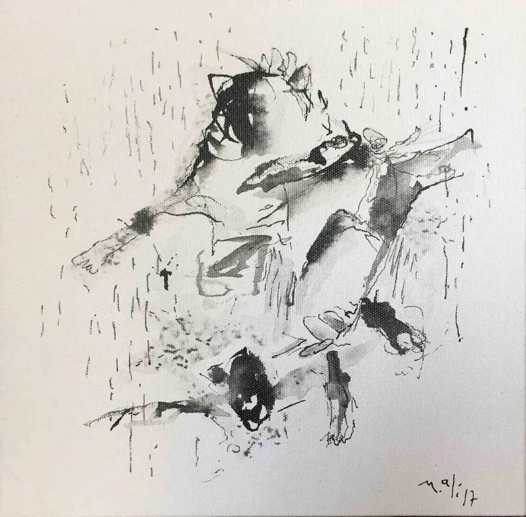 MUHAMMET ALİ ÇAKIR — “Layers”, 2017 "Layers" eseri MUHAMMET ALİ ÇAKIR tarafından 2017 yılında 25x25 cm ölçülerinde Tuval üzeri yağlı boya tekniği ile yapılmıştır.