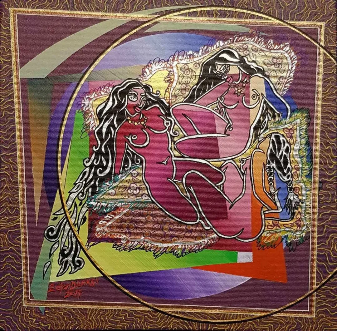 ZAFER DİLEKÇİ — “isimsiz”, 2017 "isimsiz" eseri ZAFER DİLEKÇİ tarafından 2017 yılında 25x25 cm ölçülerinde Tuval üzeri akrilik boya tekniği ile yapılmıştır.