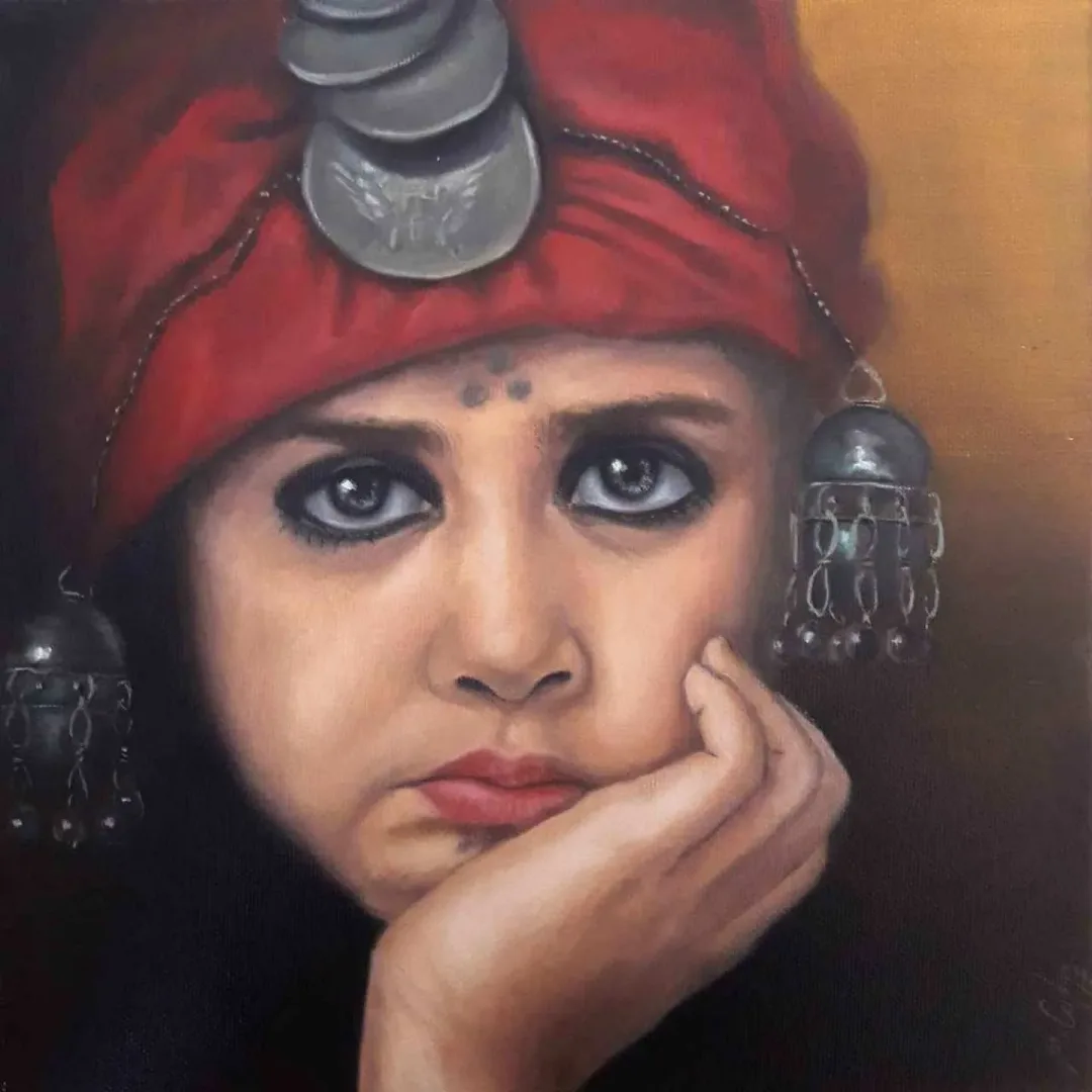 MEKİYE CEYLAN — “isimsiz”, 2017 "isimsiz" eseri MEKİYE CEYLAN tarafından 2017 yılında 25x25 cm ölçülerinde Tuval üzeri yağlı boya tekniği ile yapılmıştır.