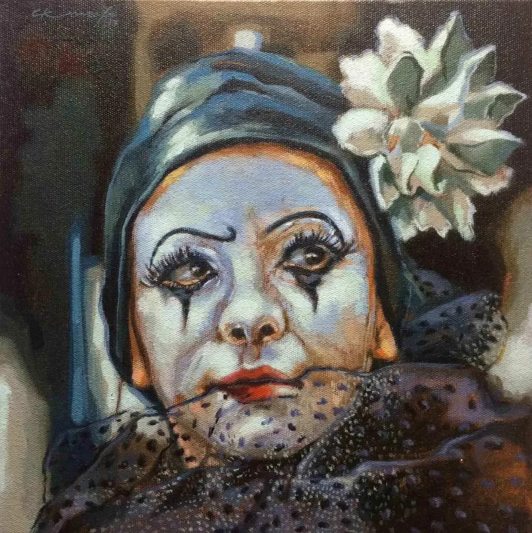 CENGİZHAN KONURALP — “isimsiz”, 2017 "isimsiz" eseri CENGİZHAN KONURALP tarafından 2017 yılında 25x25 cm ölçülerinde Tuval üzeri yağlı boya tekniği ile yapılmıştır.