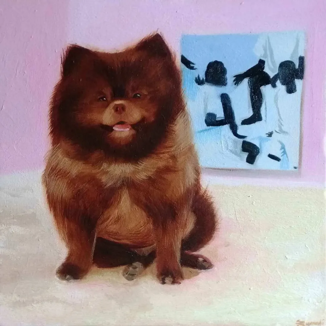 ŞEYMA BAŞARAN — “isimsiz”, 2017 "isimsiz" eseri ŞEYMA BAŞARAN tarafından 2017 yılında 25x25 cm ölçülerinde Tuval üzeri yağlı boya tekniği ile yapılmıştır.