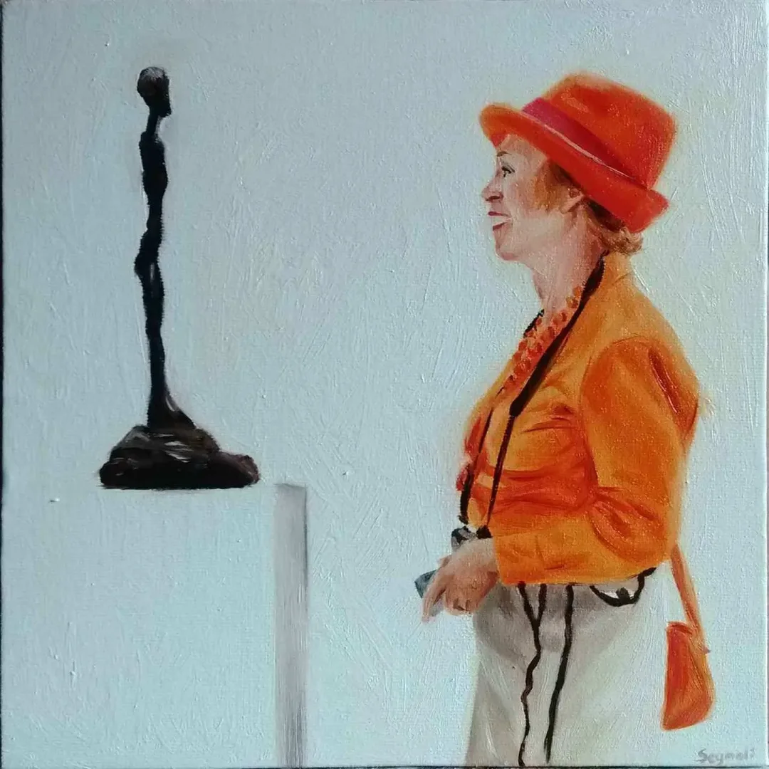 ŞEYMA BAŞARAN — “isimsiz”, 2017 "isimsiz" eseri ŞEYMA BAŞARAN tarafından 2017 yılında 25x25 cm ölçülerinde Tuval üzeri yağlı boya tekniği ile yapılmıştır.