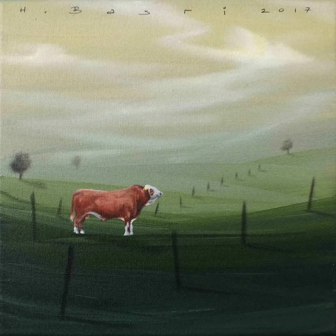 HASAN BASRİ İNAN — “Seyyah Olup Şu Alemi Gezerim”, 2017 "Seyyah Olup Şu Alemi Gezerim" eseri HASAN BASRİ İNAN tarafından 2017 yılında 25x25 cm ölçülerinde Tuval üzeri yağlı boya tekniği ile yapılmıştır.
