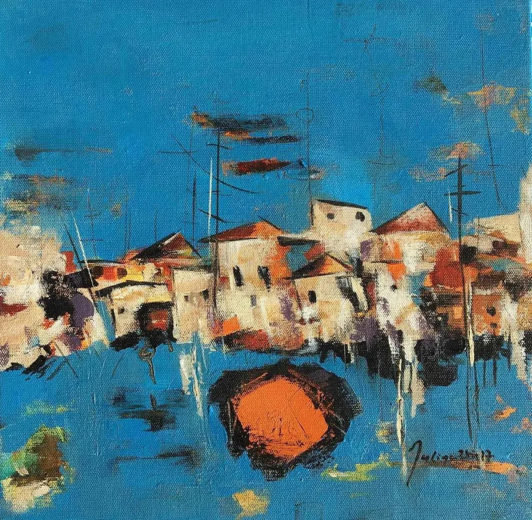 NACİYE BOZDOĞAN AKBAŞ — “isimsiz”, 2017 "isimsiz" eseri NACİYE BOZDOĞAN AKBAŞ tarafından 2017 yılında 25x25 cm ölçülerinde Tuval üzeri akrilik boya tekniği ile yapılmıştır.