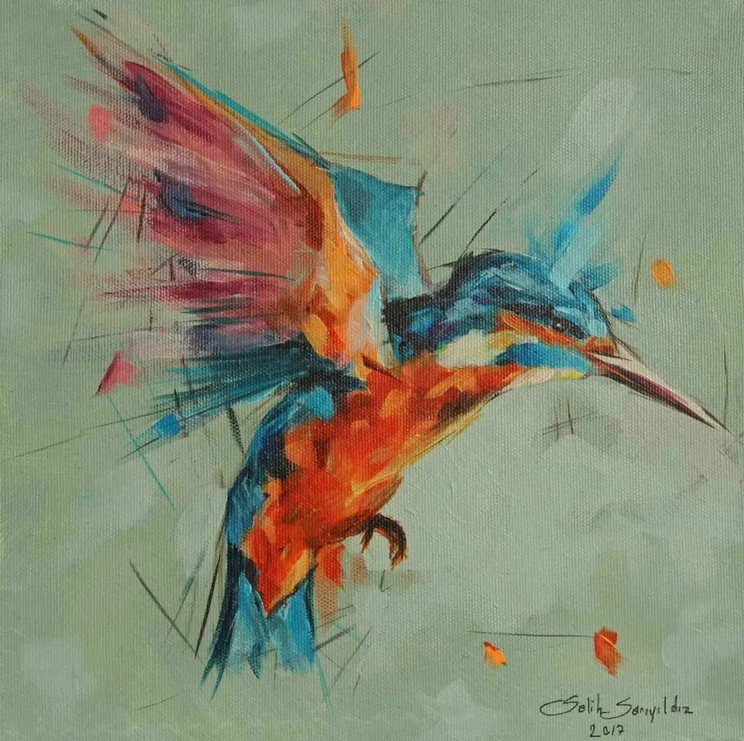 SALİH SARIYILDIZ — “isimsiz”, 2017 "isimsiz" eseri SALİH SARIYILDIZ tarafından 2017 yılında 25x25 cm ölçülerinde Tuval üzeri yağlı boya tekniği ile yapılmıştır.