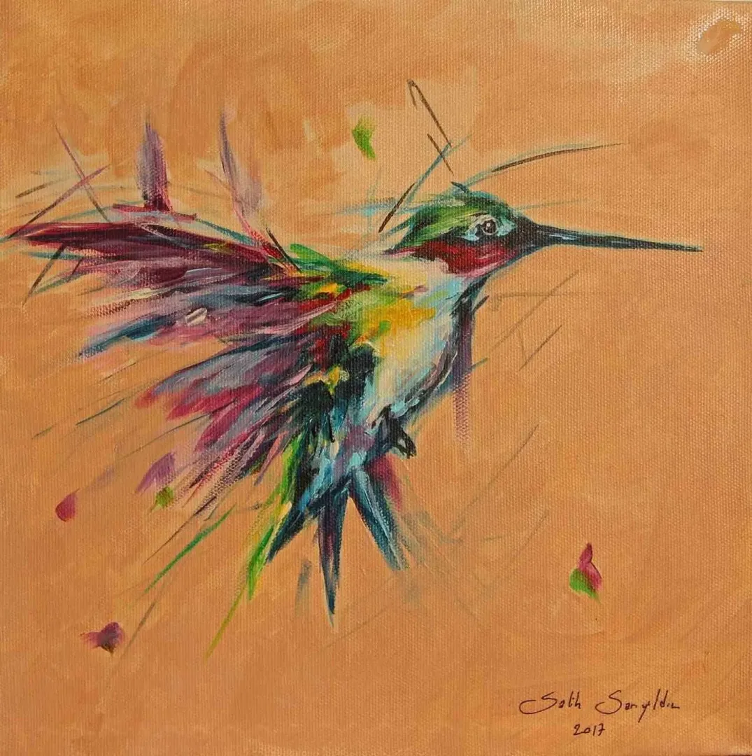 SALİH SARIYILDIZ — “isimsiz”, 2017 "isimsiz" eseri SALİH SARIYILDIZ tarafından 2017 yılında 25x25 cm ölçülerinde Tuval üzeri yağlı boya tekniği ile yapılmıştır.