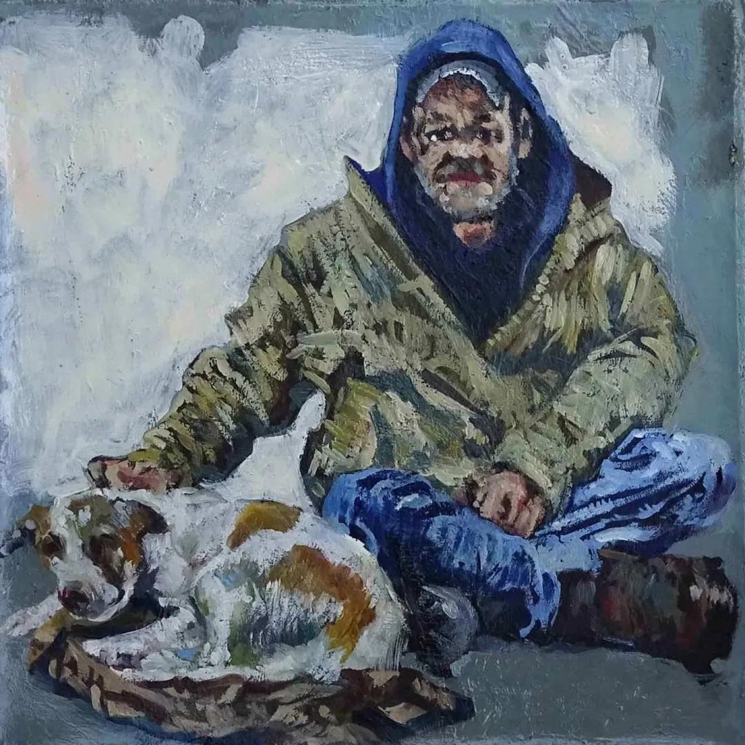 BURÇAK GÜNER GÖLGELİ — “isimsiz”, 2017 "isimsiz" eseri BURÇAK GÜNER GÖLGELİ tarafından 2017 yılında 25x25 cm ölçülerinde Tuval üzeri yağlı boya tekniği ile yapılmıştır.