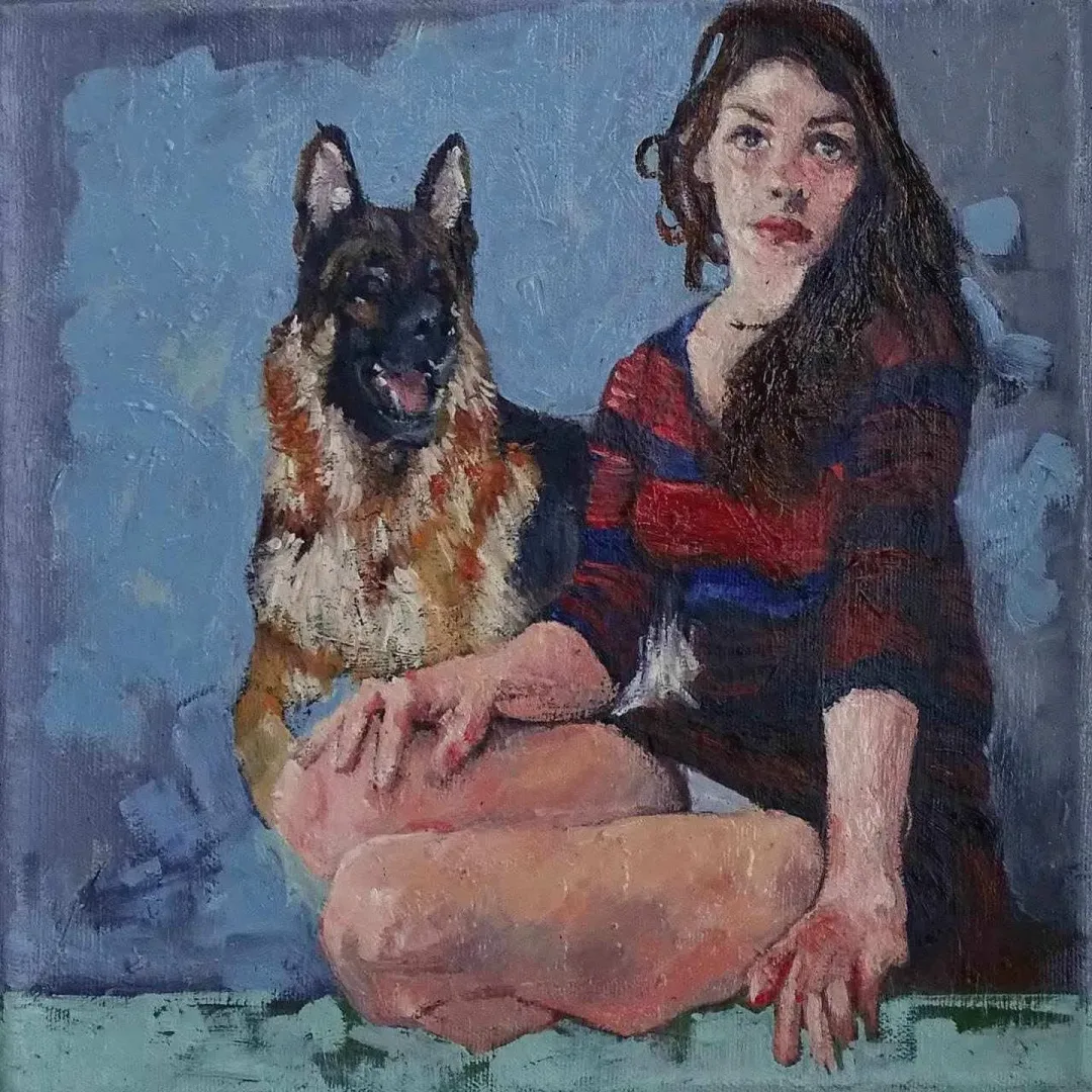 BURÇAK GÜNER GÖLGELİ — “isimsiz”, 2017 "isimsiz" eseri BURÇAK GÜNER GÖLGELİ tarafından 2017 yılında 25x25 cm ölçülerinde Tuval üzeri yağlı boya tekniği ile yapılmıştır.
