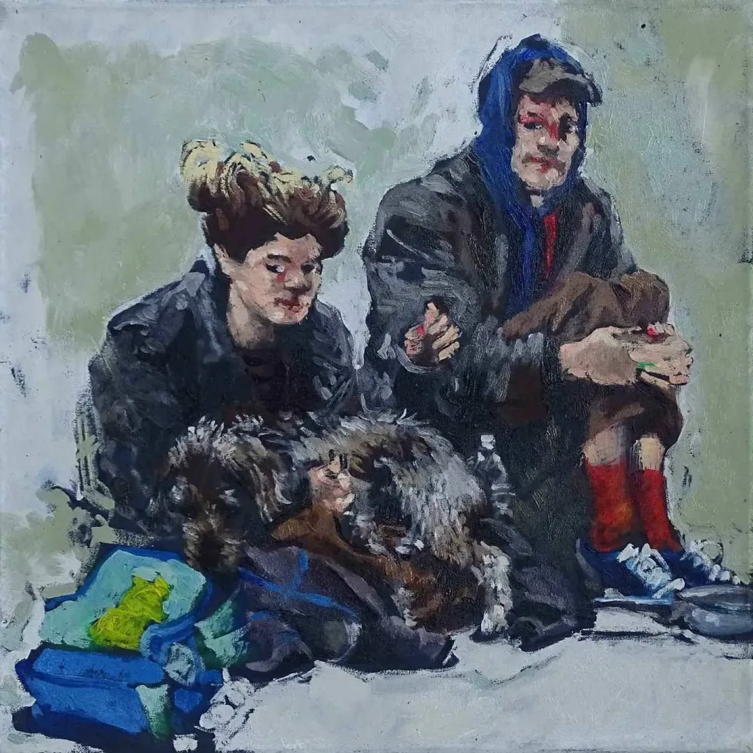 BURÇAK GÜNER GÖLGELİ — “isimsiz”, 2017 "isimsiz" eseri BURÇAK GÜNER GÖLGELİ tarafından 2017 yılında 25x25 cm ölçülerinde Tuval üzeri yağlı boya tekniği ile yapılmıştır.