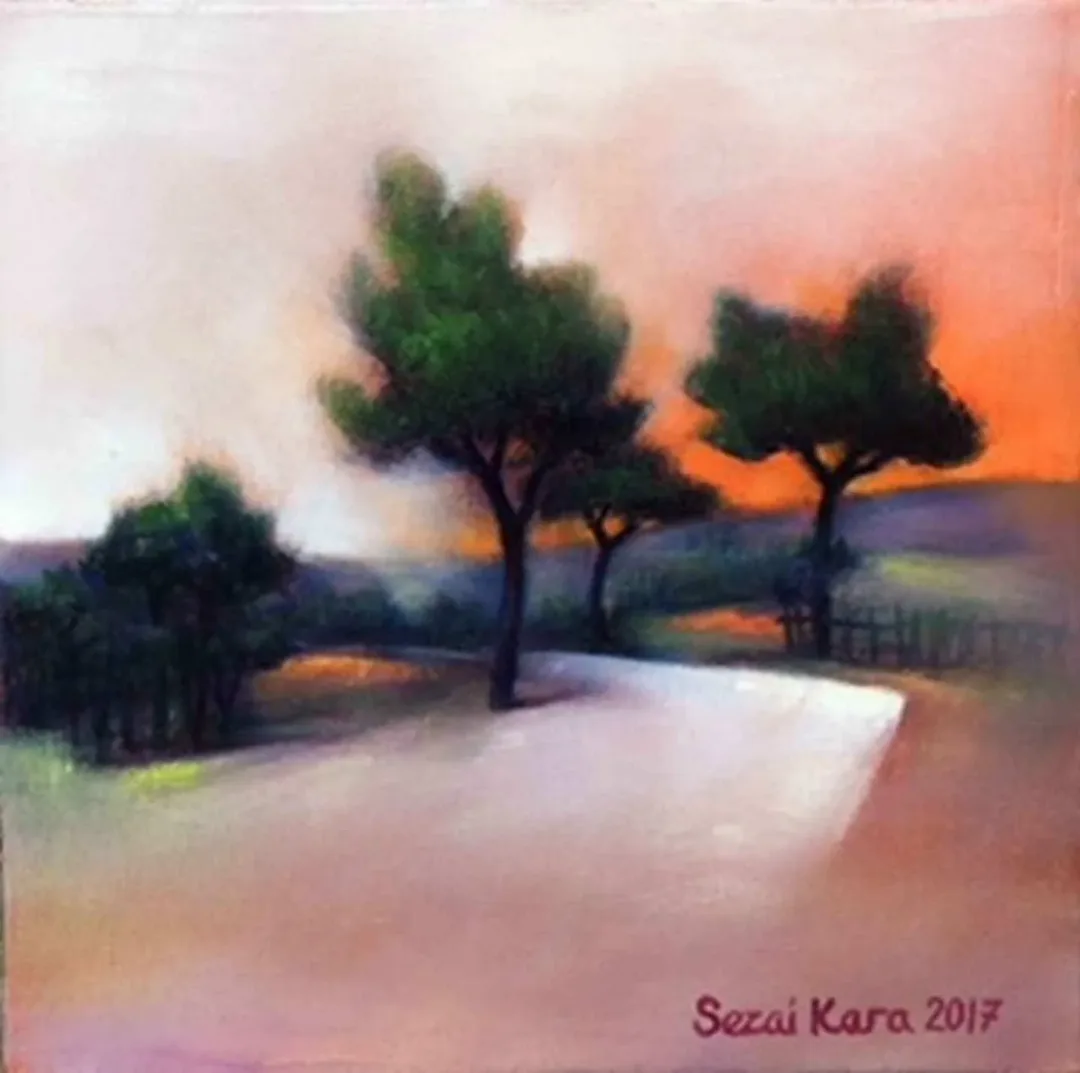 SEZAİ KARA — “isimsiz”, 2017 "isimsiz" eseri SEZAİ KARA tarafından 2017 yılında 25x25 cm ölçülerinde Tuval üzeri yağlı boya tekniği ile yapılmıştır.