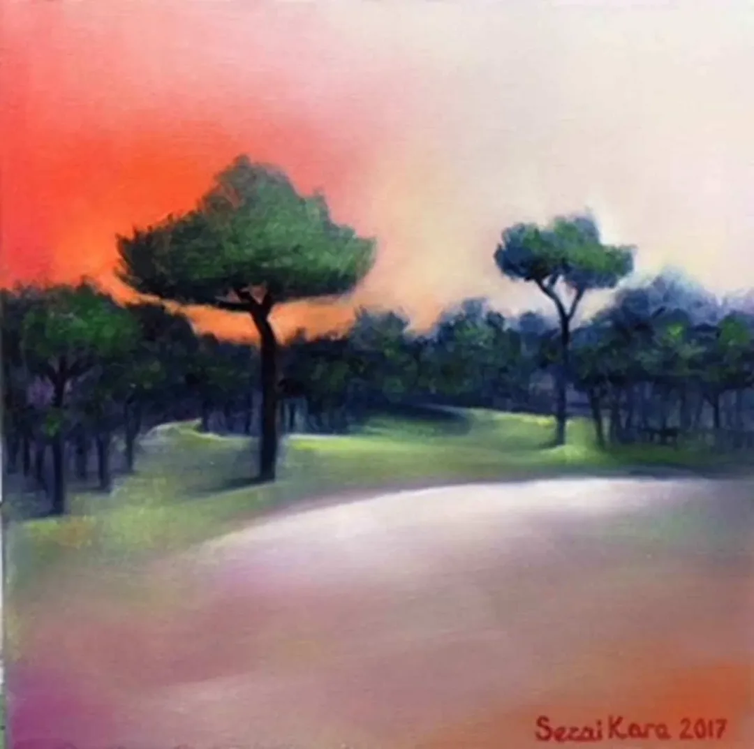SEZAİ KARA — “isimsiz”, 2017 "isimsiz" eseri SEZAİ KARA tarafından 2017 yılında 25x25 cm ölçülerinde Tuval üzeri yağlı boya tekniği ile yapılmıştır.