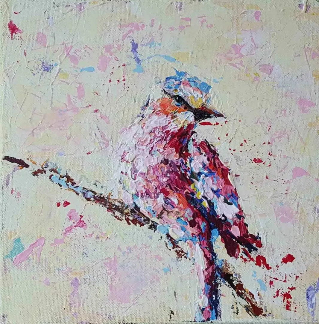 LEYLA ALİYEVA — “isimsiz”, 2017 "isimsiz" eseri LEYLA ALİYEVA tarafından 2017 yılında 25x25 cm ölçülerinde Tuval üzeri yağlı boya tekniği ile yapılmıştır.