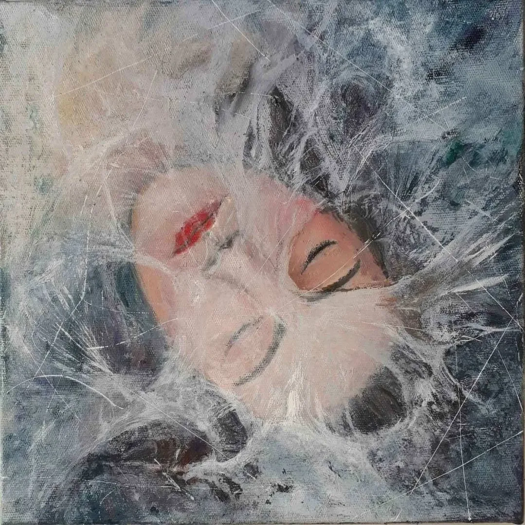 MİHRİBAN YILMAZ — “derinler”, 2017 "derinler" eseri MİHRİBAN YILMAZ tarafından 2017 yılında 25x25 cm ölçülerinde Tuval üzeri yağlı boya tekniği ile yapılmıştır.