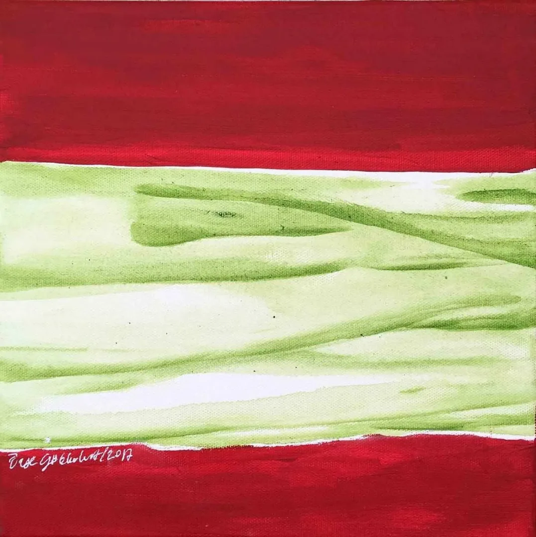 ÖZGE GÖKBULUT ÖZDEMİR — “isimsiz”, 2017 "isimsiz" eseri ÖZGE GÖKBULUT ÖZDEMİR tarafından 2017 yılında 25x25 cm ölçülerinde Tuval üzeri yağlı boya tekniği ile yapılmıştır.