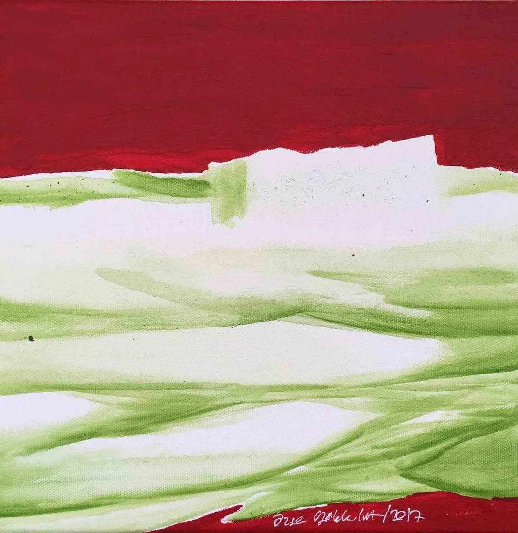 ÖZGE GÖKBULUT ÖZDEMİR — “isimsiz”, 2017 "isimsiz" eseri ÖZGE GÖKBULUT ÖZDEMİR tarafından 2017 yılında 25x25 cm ölçülerinde Tuval üzeri yağlı boya tekniği ile yapılmıştır.