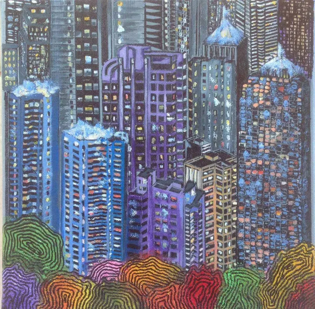 BURCU SEVİM GÖLGELİ — “isimsiz”, 2017 "isimsiz" eseri BURCU SEVİM GÖLGELİ tarafından 2017 yılında 25x25 cm ölçülerinde Tuval üzeri yağlı boya tekniği ile yapılmıştır.