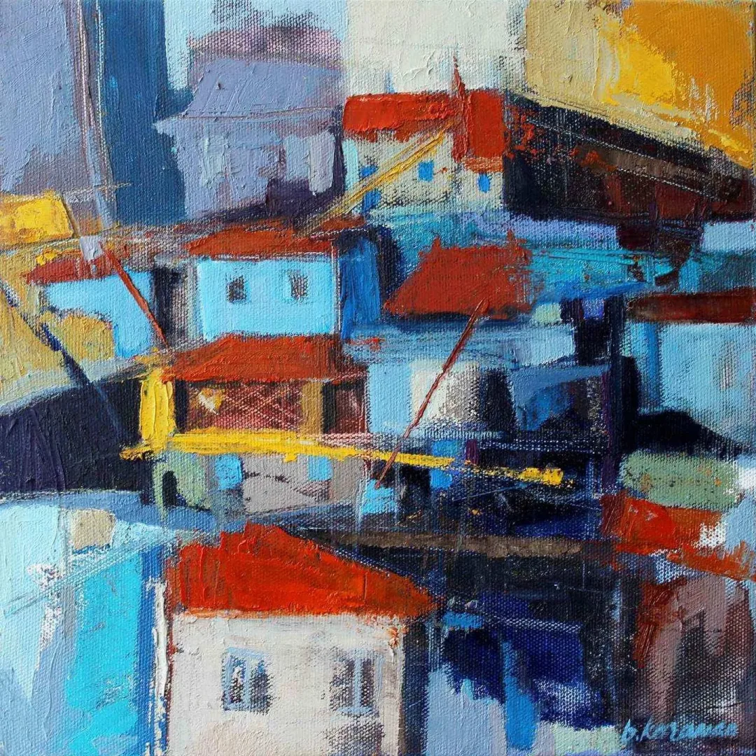 BAHAR KARAMAN GÜVENÇ — “isimsiz”, 2017 "isimsiz" eseri BAHAR KARAMAN GÜVENÇ tarafından 2017 yılında 25x25 cm ölçülerinde Tuval üzeri yağlı boya tekniği ile yapılmıştır.