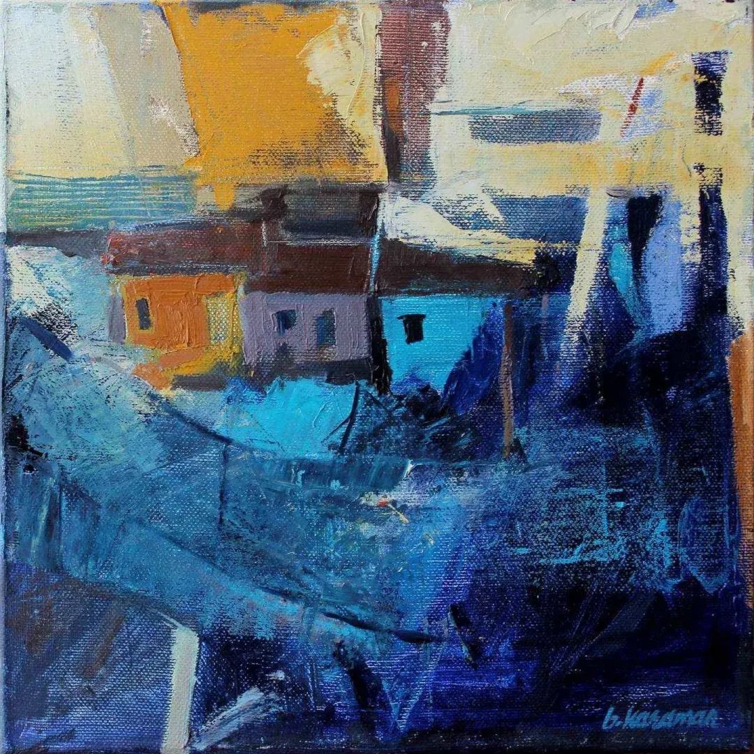 BAHAR KARAMAN GÜVENÇ — “isimsiz”, 2017 "isimsiz" eseri BAHAR KARAMAN GÜVENÇ tarafından 2017 yılında 25x25 cm ölçülerinde Tuval üzeri yağlı boya tekniği ile yapılmıştır.
