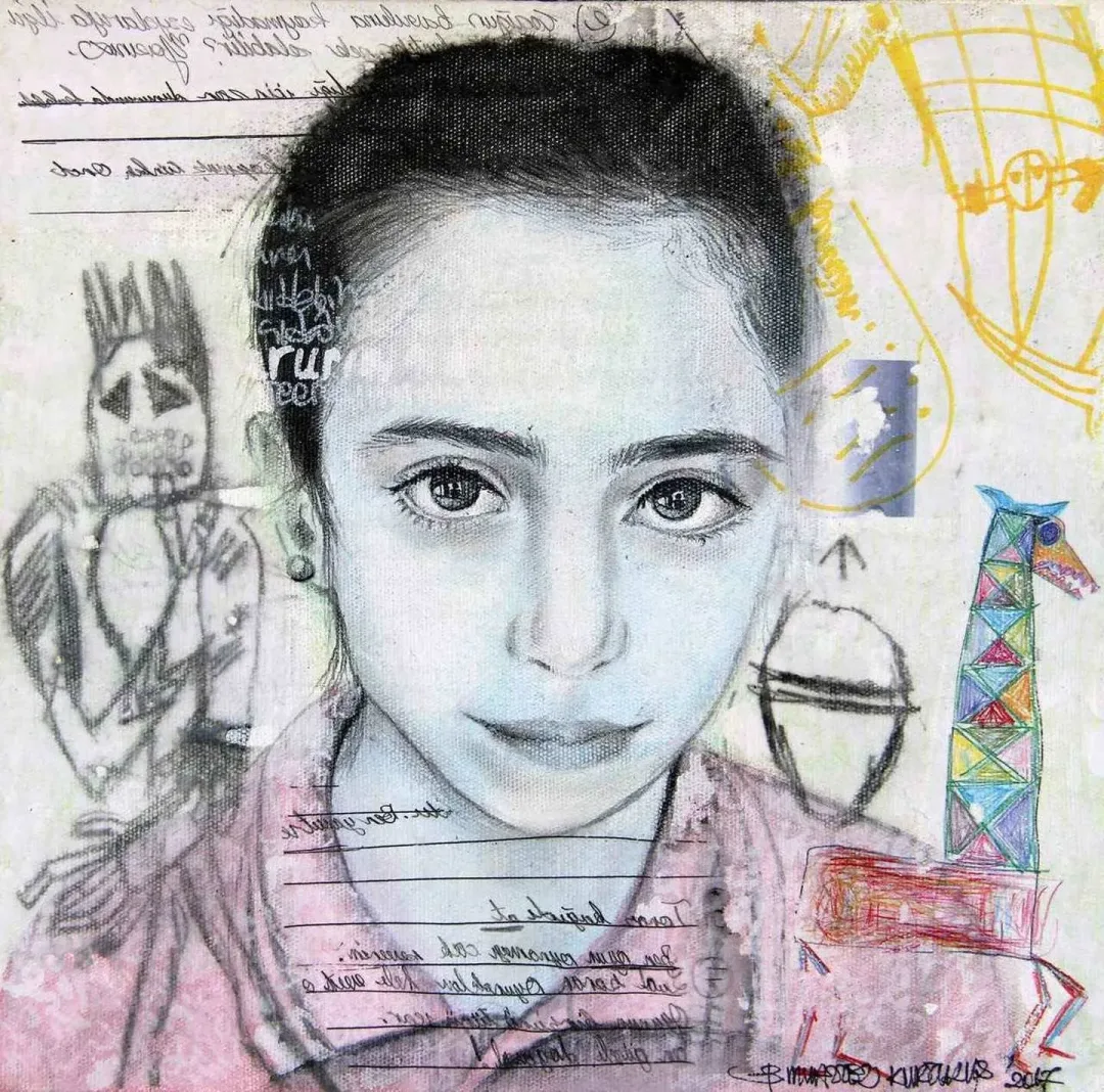 BENGİSU MUAZZEZ KURTULUŞ — “isimsiz”, 2017 "isimsiz" eseri BENGİSU MUAZZEZ KURTULUŞ tarafından 2017 yılında 25x25 cm ölçülerinde Tuval üzeri yağlı boya tekniği ile yapılmıştır.