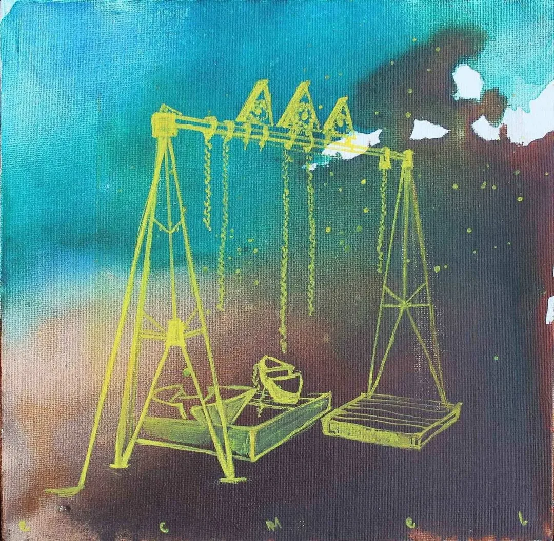 ECMEL SARIKAYA — “isimsiz”, 2017 "isimsiz" eseri ECMEL SARIKAYA tarafından 2017 yılında 25x25 cm ölçülerinde Tuval üzeri yağlı boya tekniği ile yapılmıştır.
