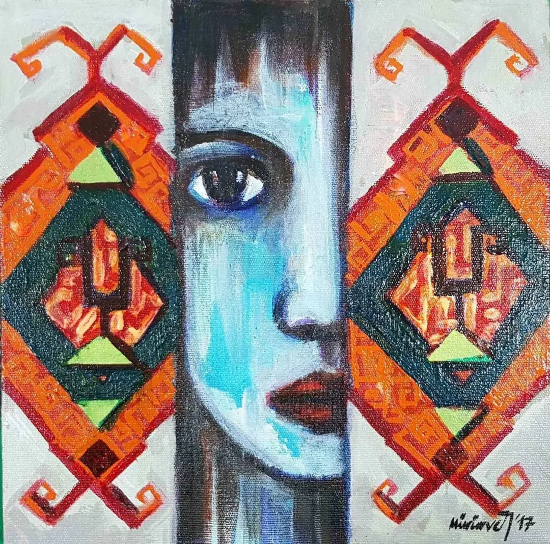 MÜRÜVVET DURAK — “isimsiz”, 2017 "isimsiz" eseri MÜRÜVVET DURAK tarafından 2017 yılında 25x25 cm ölçülerinde Tuval üzeri yağlı boya tekniği ile yapılmıştır.