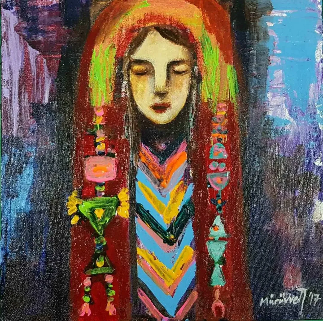 MÜRÜVVET DURAK — “isimsiz”, 2017 "isimsiz" eseri MÜRÜVVET DURAK tarafından 2017 yılında 25x25 cm ölçülerinde Tuval üzeri yağlı boya tekniği ile yapılmıştır.