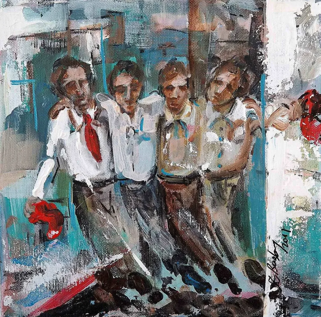 ZUHAL BAŞBUĞ — “isimsiz”, 2017 "isimsiz" eseri ZUHAL BAŞBUĞ tarafından 2017 yılında 25x25 cm ölçülerinde Tuval üzeri yağlı boya tekniği ile yapılmıştır.