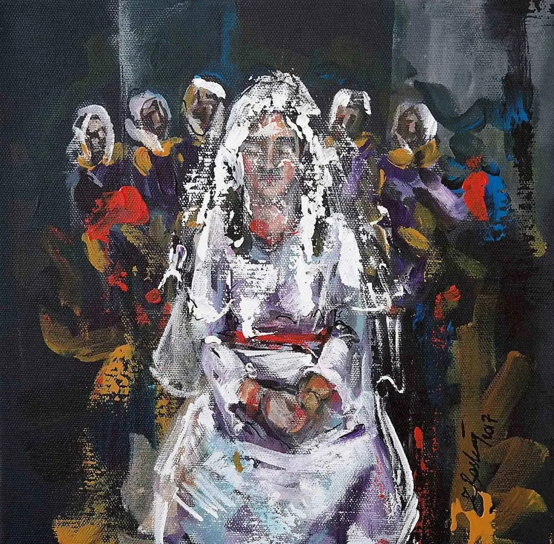 ZUHAL BAŞBUĞ — “isimsiz”, 2017 "isimsiz" eseri ZUHAL BAŞBUĞ tarafından 2017 yılında 25x25 cm ölçülerinde Tuval üzeri yağlı boya tekniği ile yapılmıştır.