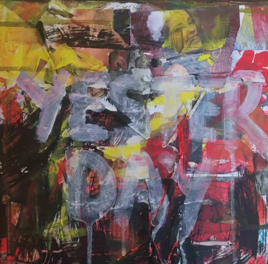 YAĞMUR TURAN — “Yesterday”, 2017 "Yesterday" eseri YAĞMUR TURAN tarafından 2017 yılında 25x25 cm ölçülerinde Tuval üzeri karışık teknik tekniği ile yapılmıştır.
