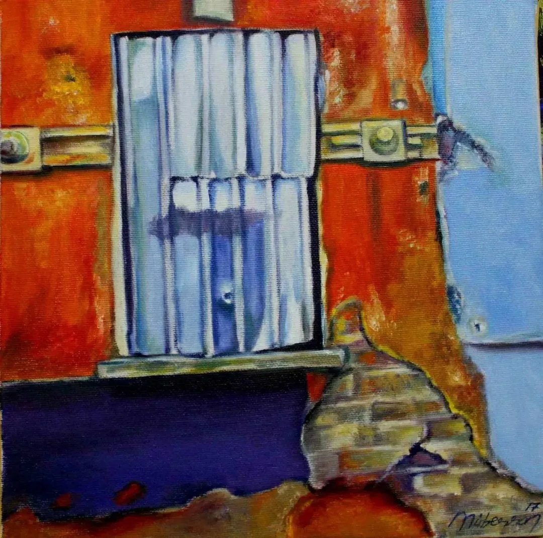 MÜBERRA BÜLBÜL — “25x25”, 2017 "25x25" eseri MÜBERRA BÜLBÜL tarafından 2017 yılında 25x25 cm ölçülerinde Tuval üzeri yağlı boya tekniği ile yapılmıştır.