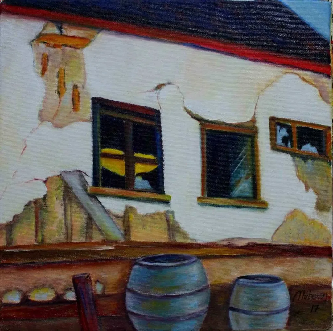 MÜBERRA BÜLBÜL — “25x25”, 2017 "25x25" eseri MÜBERRA BÜLBÜL tarafından 2017 yılında 25x25 cm ölçülerinde Tuval üzeri yağlı boya tekniği ile yapılmıştır.