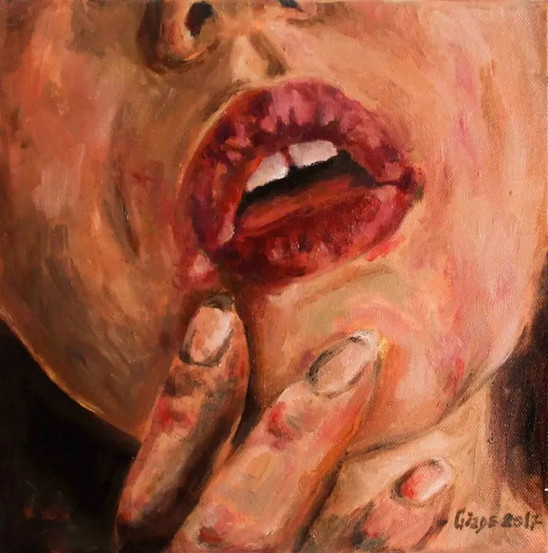 GÖZDE AYTAÇ — “25x25”, 2017 "25x25" eseri GÖZDE AYTAÇ tarafından 2017 yılında 25x25 cm ölçülerinde Tuval üzeri yağlı boya tekniği ile yapılmıştır.